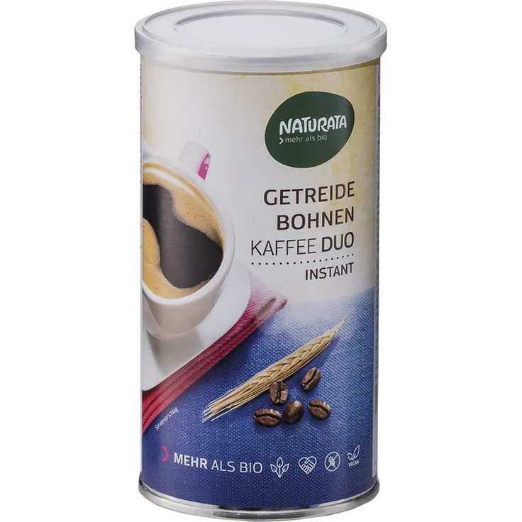 Naturata DUO Getreide-Bohnenkaffee, Instant 100g Bio