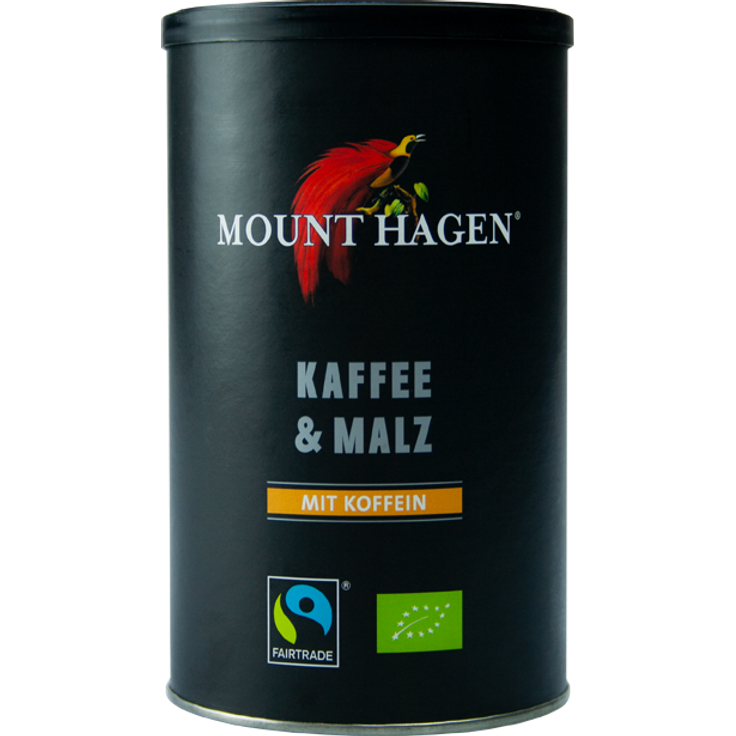 Mount Hagen Bio Kaffee & Malz, 100g Dose