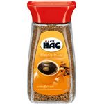 Cafè Hag Klassisch Mild, Vollmundiges Aroma, Entkoffeiniert, Instant-Kaffee, 100g