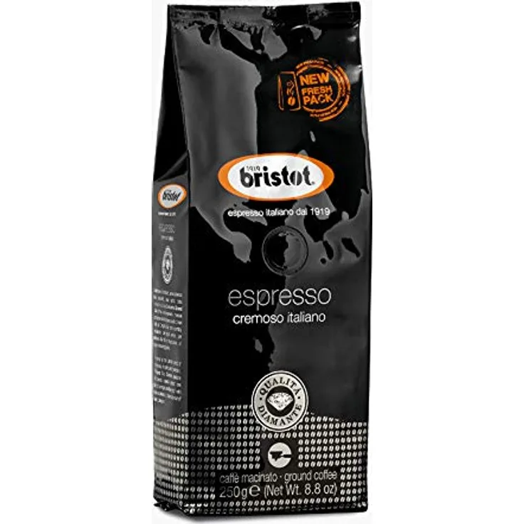 Bristot Diamante Espresso 250g gemahlen