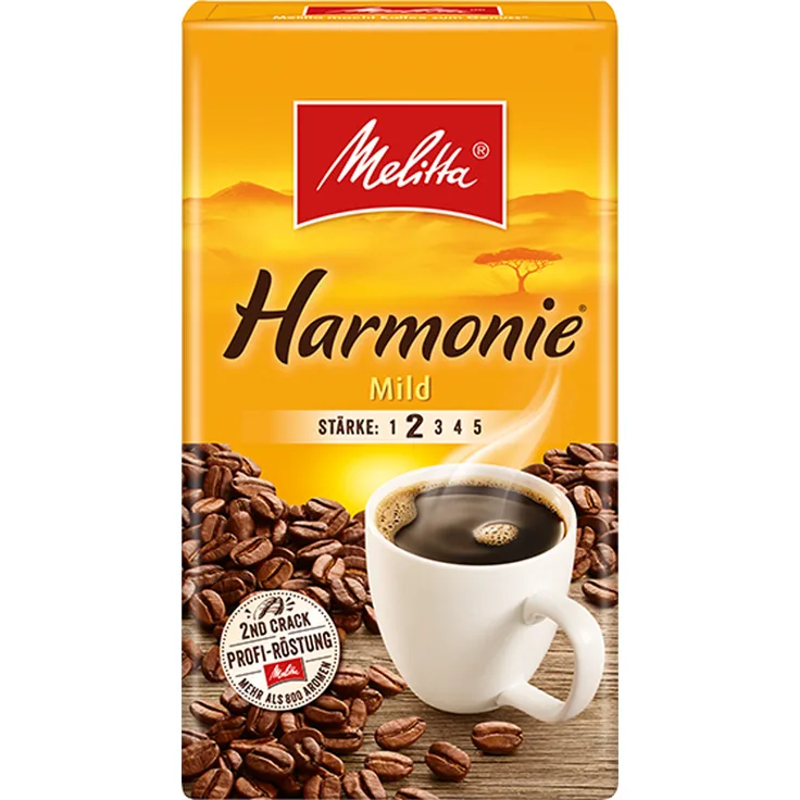 MELITTA 408857 Kaffee Harmonie 500g gemahlen - Preisvergleich