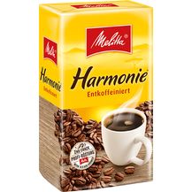 Image for Melitta Harmonie koffeinfreier vollmundiger Kaffeegenuss 500g