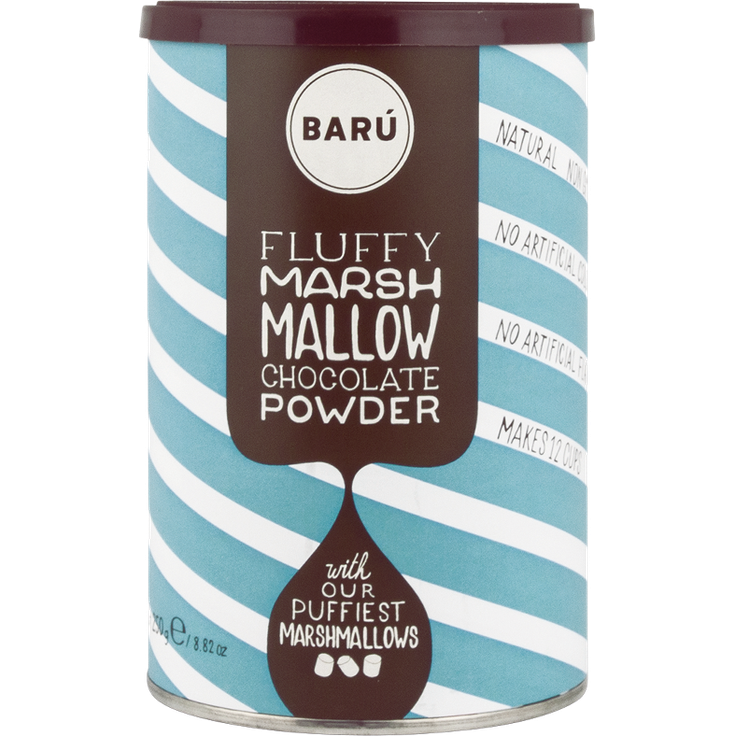 Barú Fluffy Marshmallow Chocolate Powder, 250g