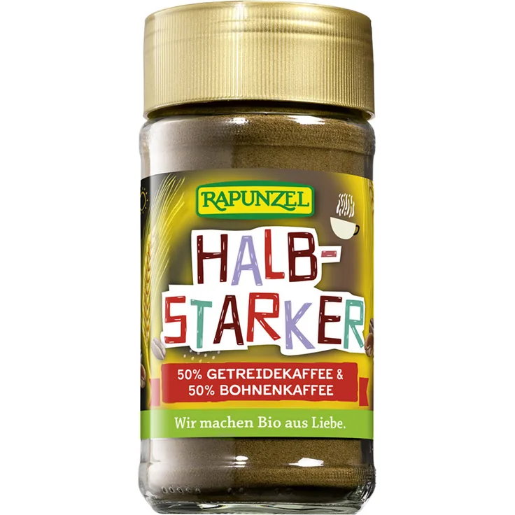 Rapunzel Bio Chicco Mezzo Instant Getreide-Bohnenkaffee 100g