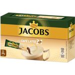 Jacobs 3in1 löslicher Kaffee, Typ Café Latte, Instantkaffee, 10 Becherportionen