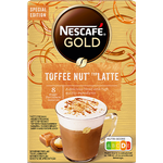 Nescafé Gold Toffee Nut Typ Latte, 8 Portionen
