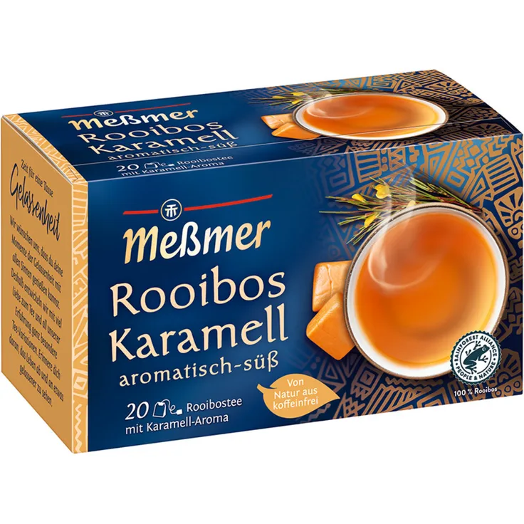Meßmer Rooibos Karamell Tee aromatisch und süßlicher Genuss 40g