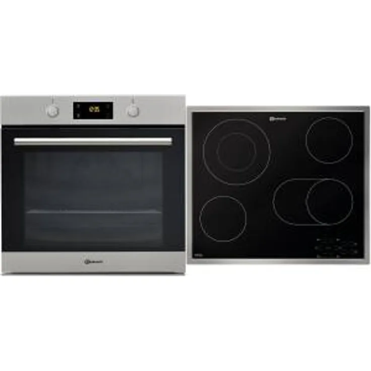 Bauknecht BAKO 200 PR Herdset Edelstahl Pyrolyse