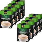 Krüger Dolce Vita Cappuccino, Weniger Süß, Milchkaffee, Milch Kaffee aus löslichem Bohnenkaffee, 80 Portionsbeutel