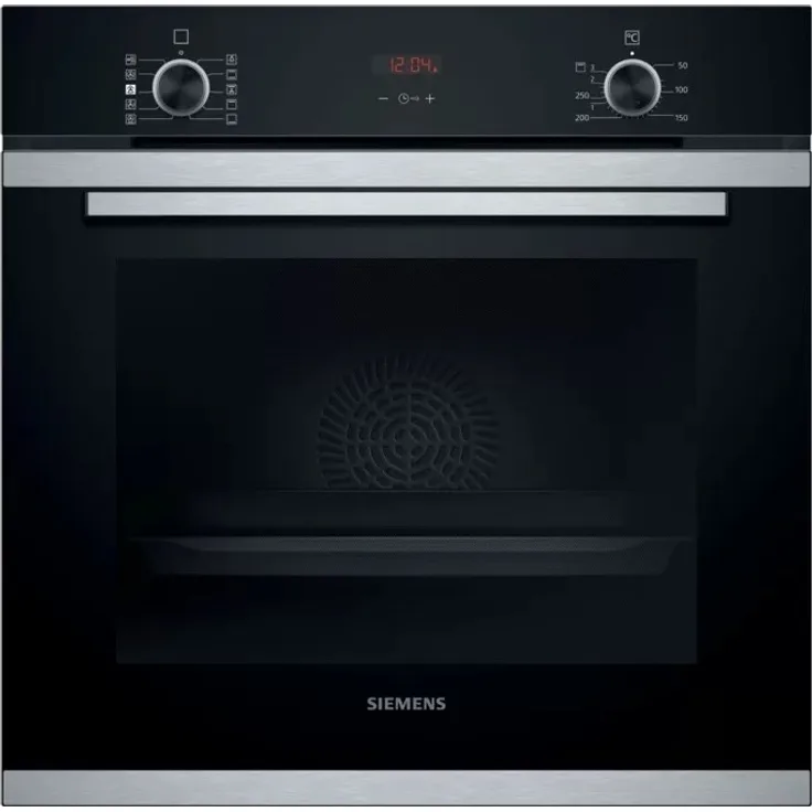 Siemens HR214ABS0 iQ300 Einbau-Backofen mit Dampfunterstützung powerLine