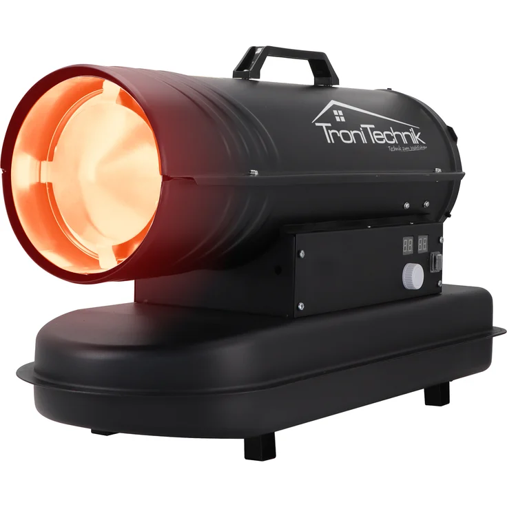 TroniTechnik TT-HK-241 Heizkanone Dieselkanone Heizlüfter 20 kW mit Tragegriff,  – Bild 1