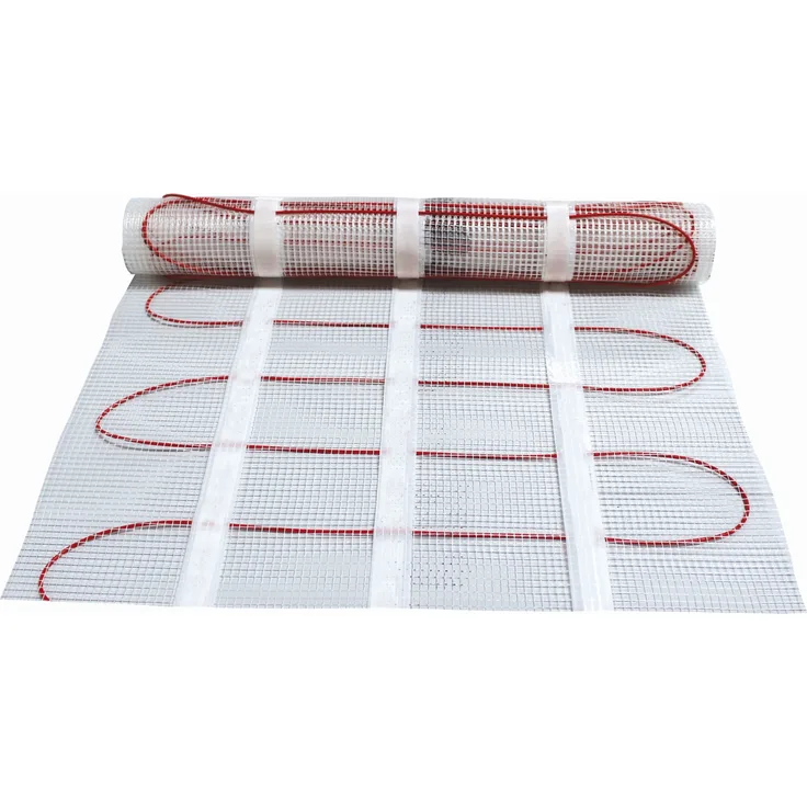 Jollytherm Rapid | Elektrische Fußbodenheizung | Heizmatte für keramische Oberbeläge 5.00m², 