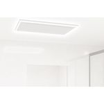 Heidenfeld Infrarot Deckenheizung mit Licht 390-800 Watt Infrarotheizung LED (640 Watt Warmweiß), 