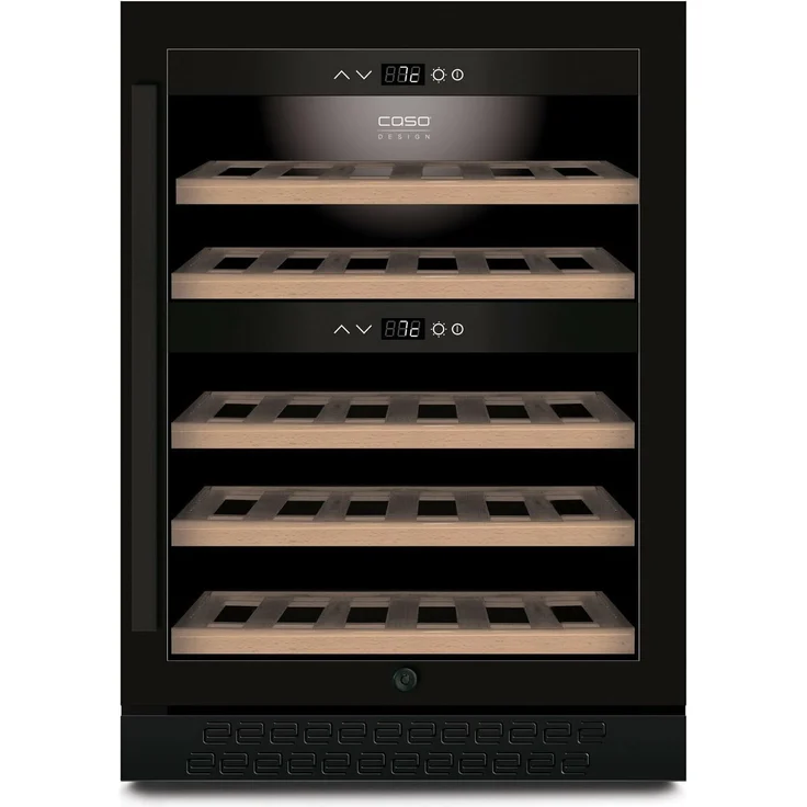 Caso WineChef Pro 40 Weinkühlschrank, freistehend, schwarz, 40 Flaschen, 82.5 cm – Bild 1