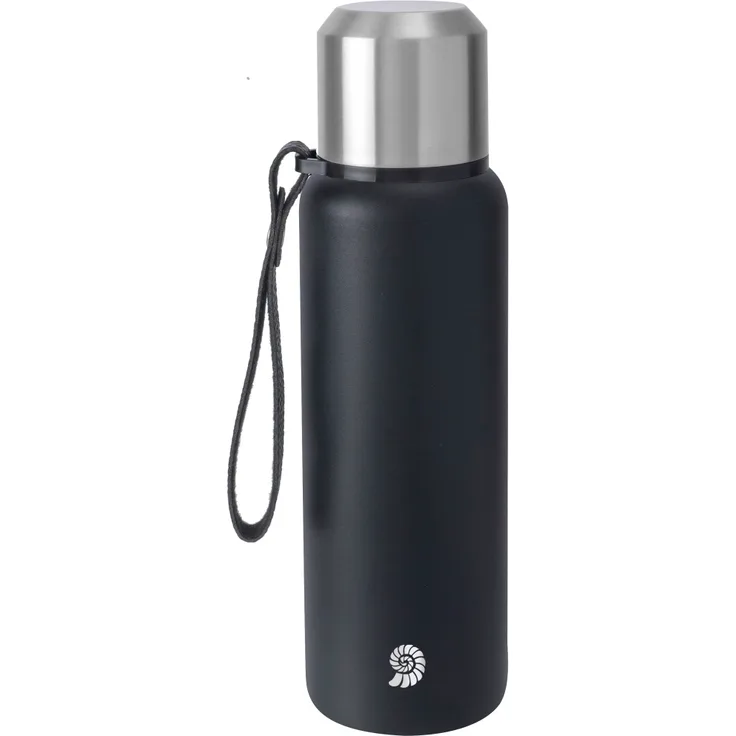 Origin Outdoors Isolierflasche 'PureSteel', 0,75 L schwarz
