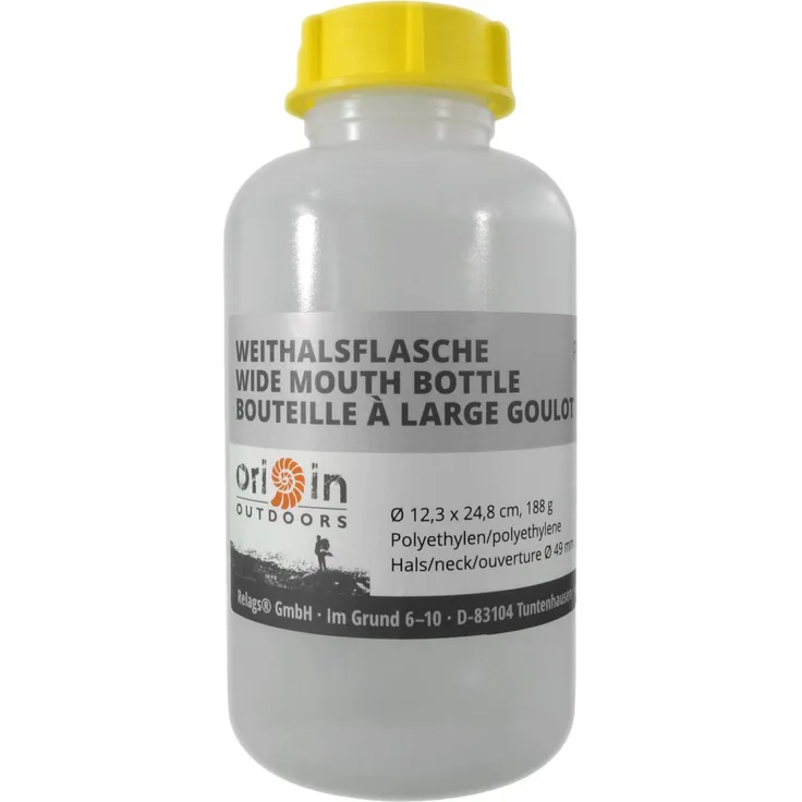 Origin Outdoors Weithalsflasche rund, 2000 ml Hals Ø 49 mm