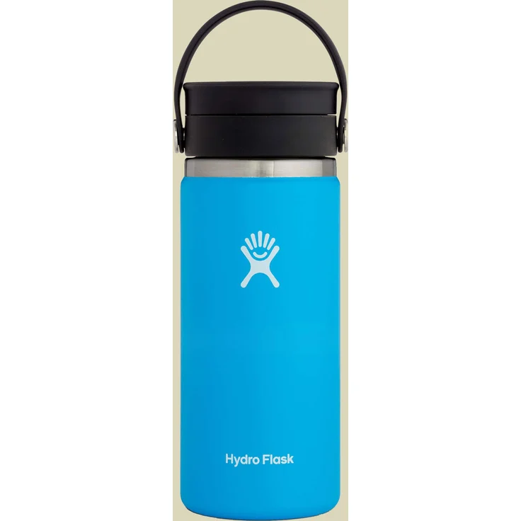 Hydro Flask Hydro Flask 16 oz Wide Mouth with Flex Sip Lid Kaffeebecher pacific – Bild 1