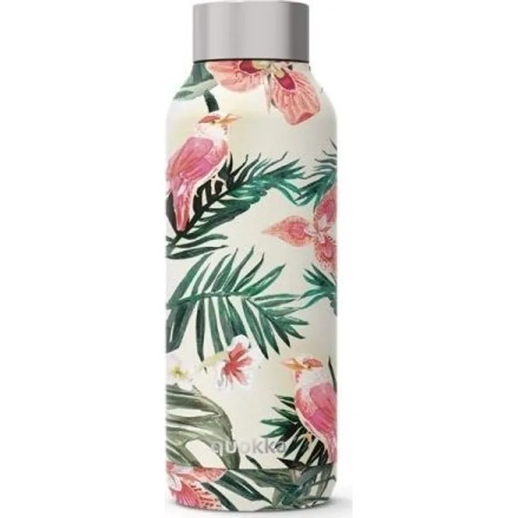 Quokka trinkflasche Edelstahl Jungle Flora 510 ml