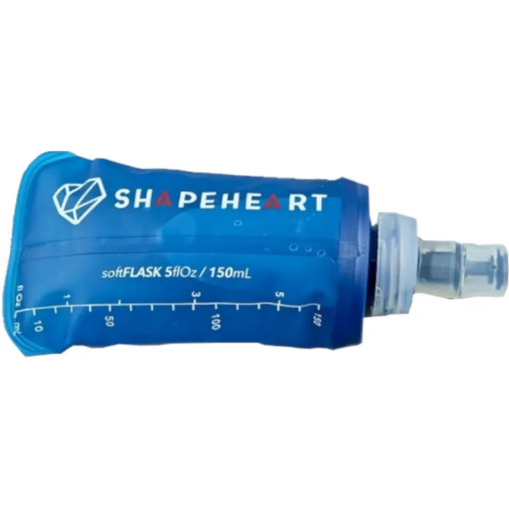 Shapeheart trinkflasche Soft Flask 150 ml blau