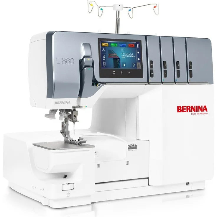 Bernina Overlock L860 Overlock-Nähmaschine, weiß