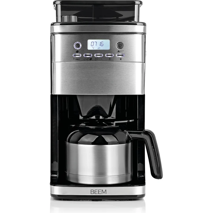 BEEM Fresh-Aroma-Perfect Superior Filterkaffeemaschine mit Mahlwerk - Thermo