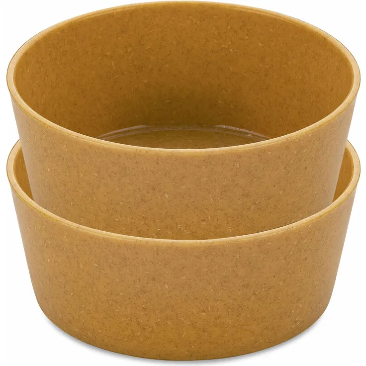 Koziol Schale Connect Bowl, Schüssel, Kunststoff-Holz-Mix, Nature Wood, 890 ml, 7171702