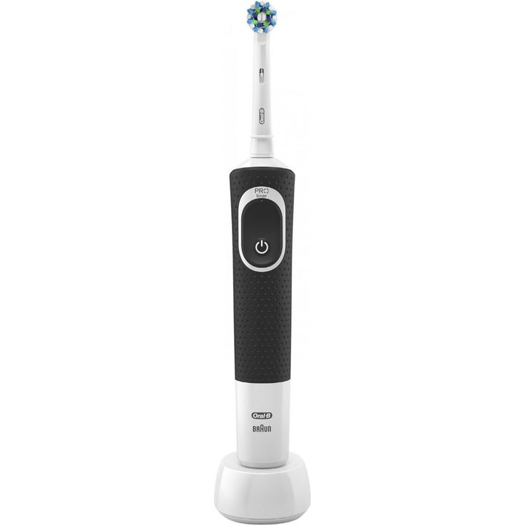 Oral-B Vitality 100 CrossAction mit Quadranten-Timer, für saubere Zähne, schwarz – Bild 1