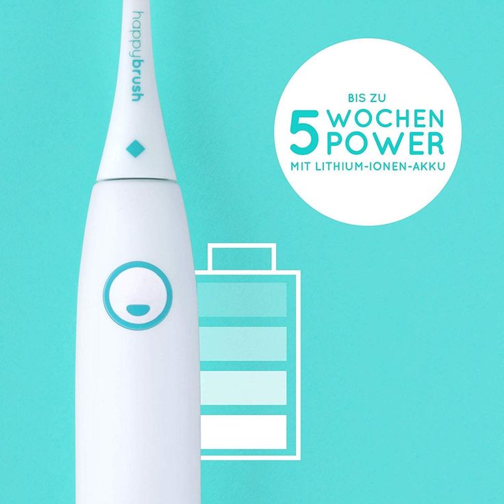 happybrush Eco Vibe 3 weiß, Schalltechnologie, 3 Reinigungsprogramme – Bild 3