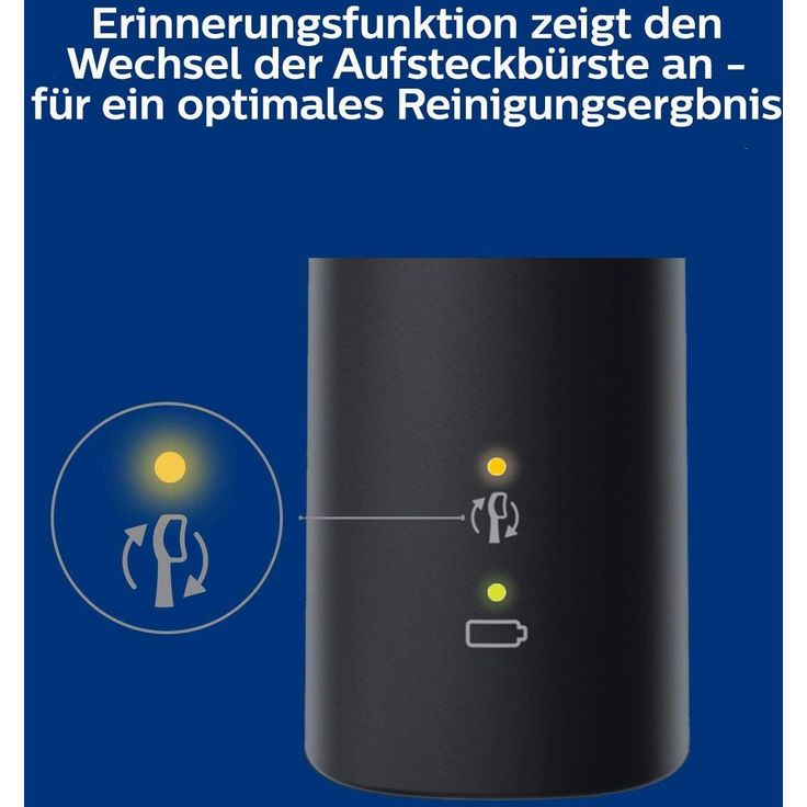 Philips Sonicare ProtectiveClean 5100 HX6851/34 elektrische Zahnbürste, Schalltechnologie, 3 Reinigungsprogramme, dark blue & white – Bild 5