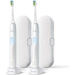 Philips Sonicare HX6809/34 ProtectiveClean 4300 white & 2. Handstück, Schalltechnologie, 1 Reinigungsprogramme, Inkl. Reiseetui