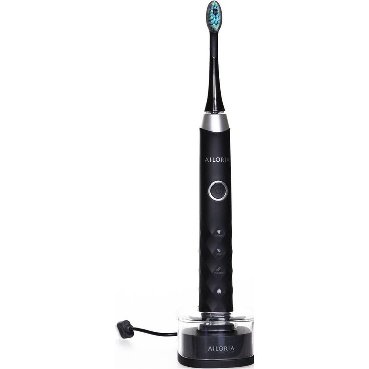 Ailoria Shine Bright SB-180B black mit Schalltechnologie, für saubere & gesunde Zähne