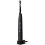 Philips Sonicare ProtectiveClean 4500 HX6830/44 black, Schalltechnologie, 2 Reinigungsprogramme, Andruckkontrolle