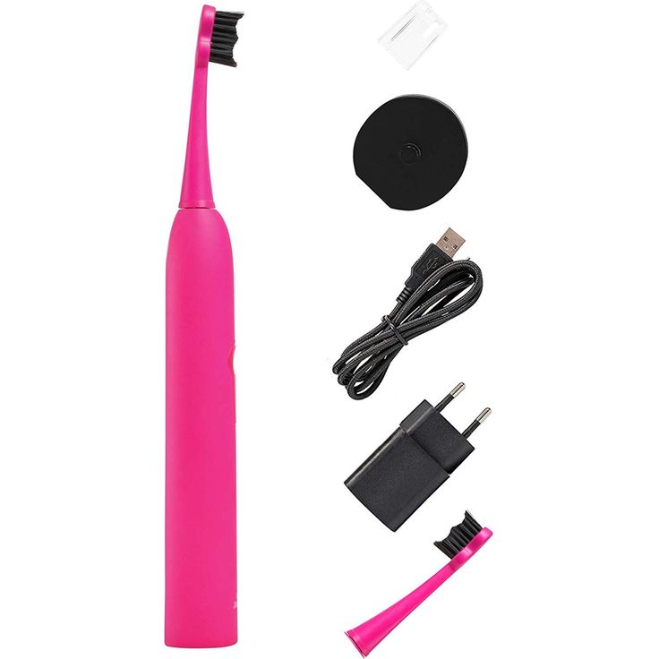 Megasmile Sonic Black Whitening II, Schalltechnologie, pink