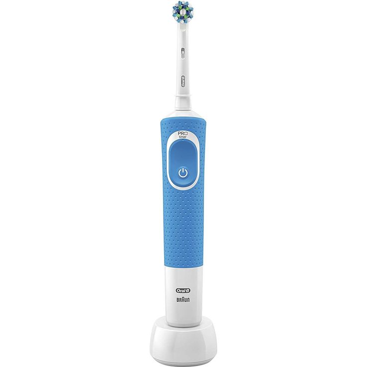 Oral-B Vitality 100 CrossAction mit Quadranten-Timer, blau, für saubere & gesunde Zähne – Bild 1