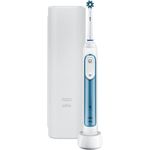 Oral-B Smart Expert mit Bluetooth & visueller Andruckkontrolle, blau, inkl. Reiseetui