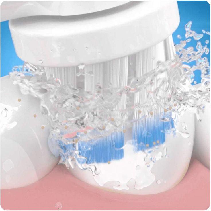 Oral-B Pro 1 200 mit 2-Minuten-Timer & sensitiver Andruckkontrolle, für saubere & gesunde Zähne, weiß – Bild 2
