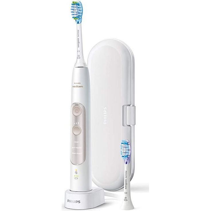 Philips Sonicare ExpertClean HX9601/03 gold, Schalltechnologie, 3 Reinigungsprogramme, Inkl. Reiseetui