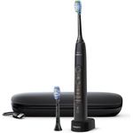 Philips Sonicare ExpertClean HX9631/16, Schalltechnologie, Set mit USB/Ladeetui & 2 Aufsteckbürsten, schwarz