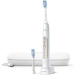 Philips Sonicare ExpertClean HX9691/02, Schalltechnologie, Set mit USB/Ladeetui & 2 Aufsteckbürsten, gold