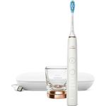 Philips Sonicare DiamondClean 9000 HX9911/94, Schallzahnbürste mit 4 Reinigungsprogrammen, Timer, weiß