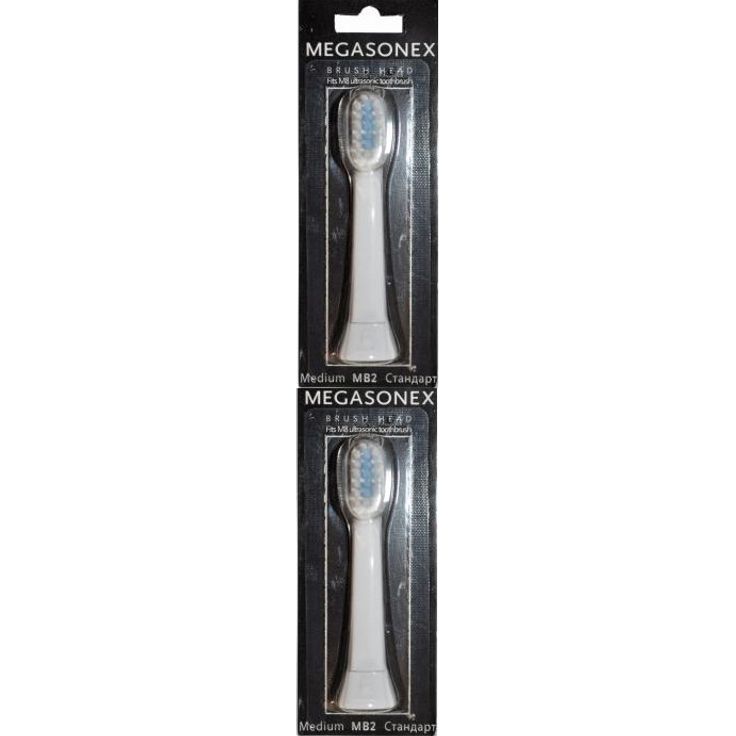 Megasonex M8 Profiset, Ultraschalltechnologie, inkl. Megasonex Zahnpasta & 3 Aufsteckbürsten soft + 1 medium - Preisvergleich – Bild 2