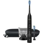 Philips Sonicare DiamondClean 9000 Premium HX9913/18, Schalltechnologie & Bluetooth, mit 4 Reinigungsprogrammen und 3 Intensitätsstufen, schwarz