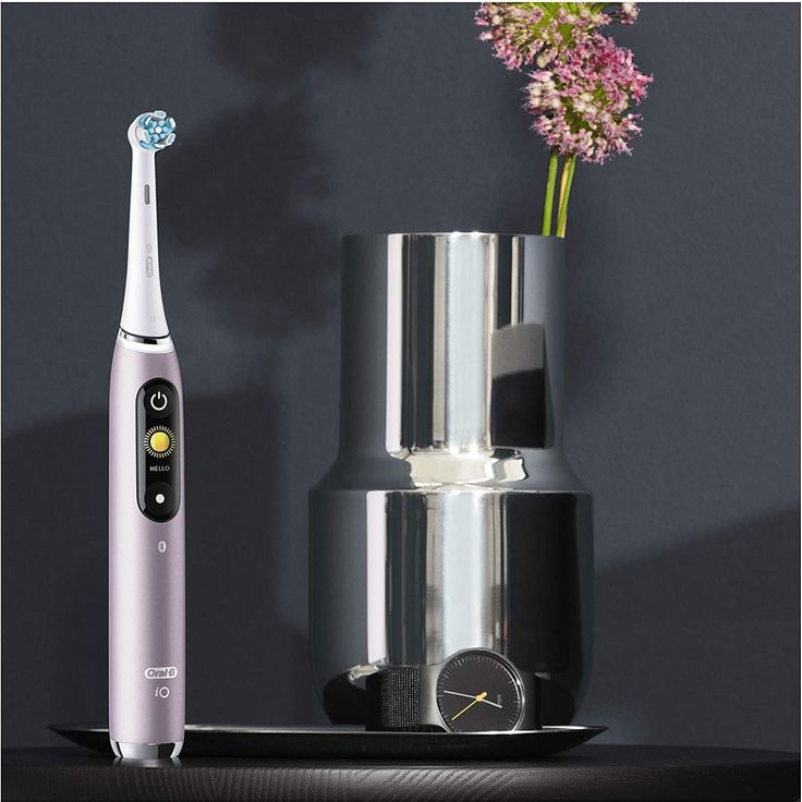 Oral-B iO Series 9N, rose quartz, mit intelligenter Andruckkontrolle & Farbdisplay, inkl. 1 Aufsteckbürste, USB-Reiseetui & Mini-Aufbewahrungsbox – Bild 8