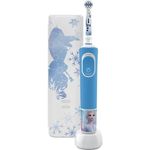 Oral-B Vitality Kids Set Frozen speziell für Kinder, für eine sanfte Zahnreinigung, Set mit Reiseetui
