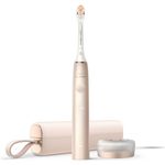 Philips Sonicare Prestige 9900 HX9992/11, Schallzahnbürste mit SenseIQ-Technologie, Erkennung, Anpassung + Pflege, All-in-One-Bürstenkopf, KI-gesteuerte Sonicare App, Champagner