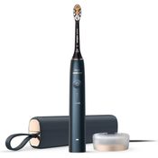Philips Sonicare Prestige 9900 HX9992/12, Schallzahnbürste mit SenseIQ-Technologie, Erkennung, Anpassung + Pflege, All-in-One-Bürstenkopf, KI-gesteuerte Sonicare App, Nachtblau