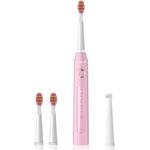 Fairywill Schallzahnbürste 507 Rosa, 5 verschiedene Putzprogramme 3 Aufsteckbürsten, 2 Minuten Timer