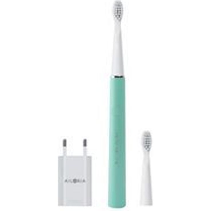 Ailoria PRO SMILE Schallzahnbürste mit USB Ladekabel inkl. 2 Bürstenköpfe