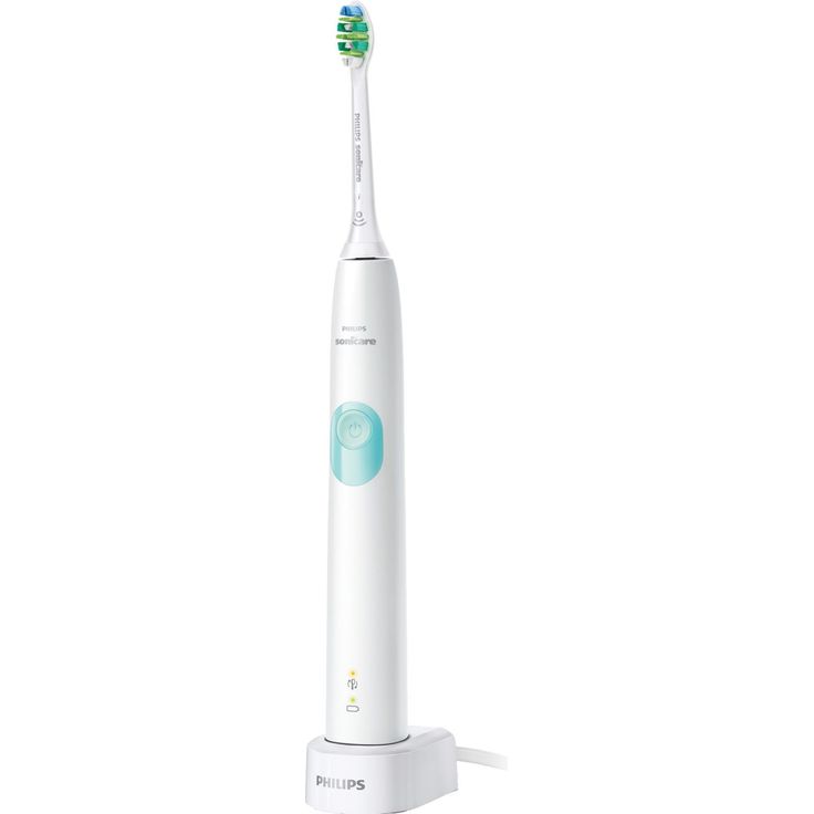 Philips Sonicare ProtectiveClean 4300 HX6807/24 Elektrische Zahnbürste mit Schalltechnologie, Andruckkontrolle, Timer weiß