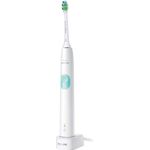 Philips Sonicare ProtectiveClean 4300 HX6807/24 Elektrische Zahnbürste mit Schalltechnologie, Andruckkontrolle, Timer weiß